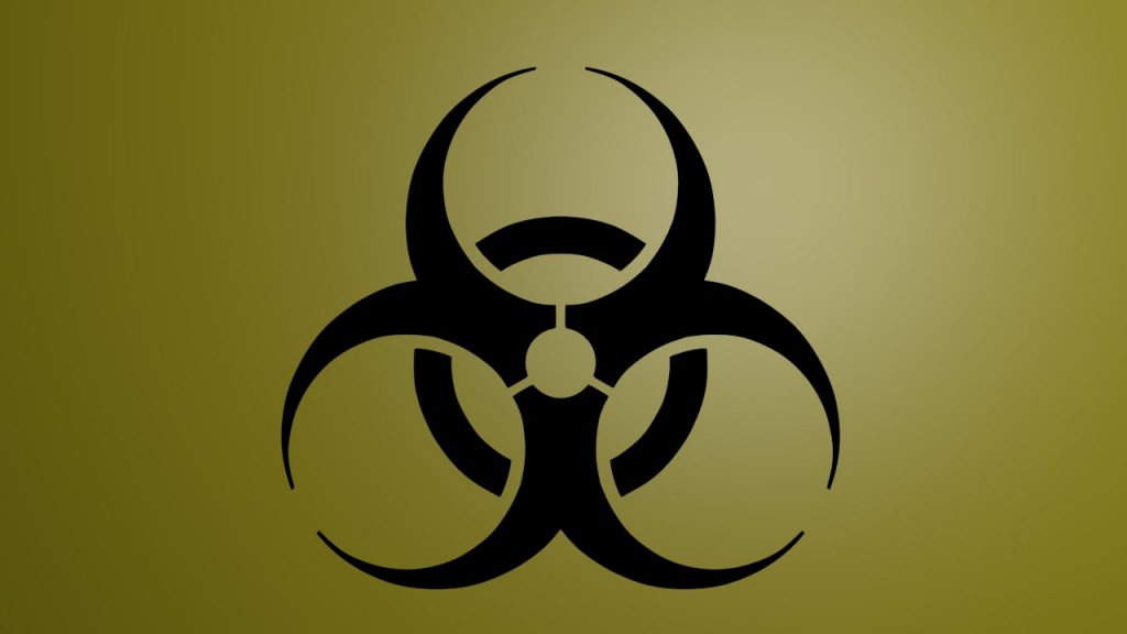 Simple biohazard symbol preview image 1